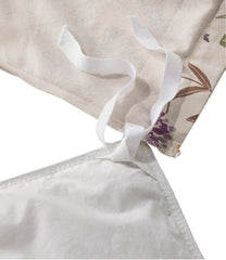 L.L.Bean Birch Floral Flannel Comforter Cover Collection HOME GOODS