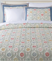 L.L.Bean Botanical Border Quilt Collection HOME GOODS