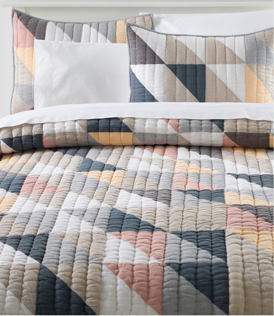 L.L.Bean Flying Geese Quilt Collection HOME GOODS