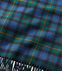 L.L.Bean Washable Wool Throw, Plaid 54" x 60" HOME GOODS