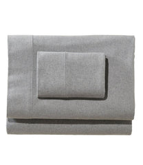 L.L.Bean Heritage Chamois Flannel Sheet Collection, Heather HOME GOODS