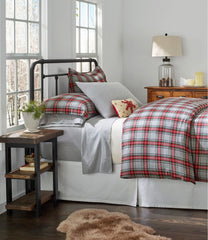 L.L.Bean Heritage Chamois Flannel Sheet Collection, Heather HOME GOODS