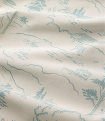 L.L.Bean Lakeside Toile Percale Sheet Collection HOME GOODS
