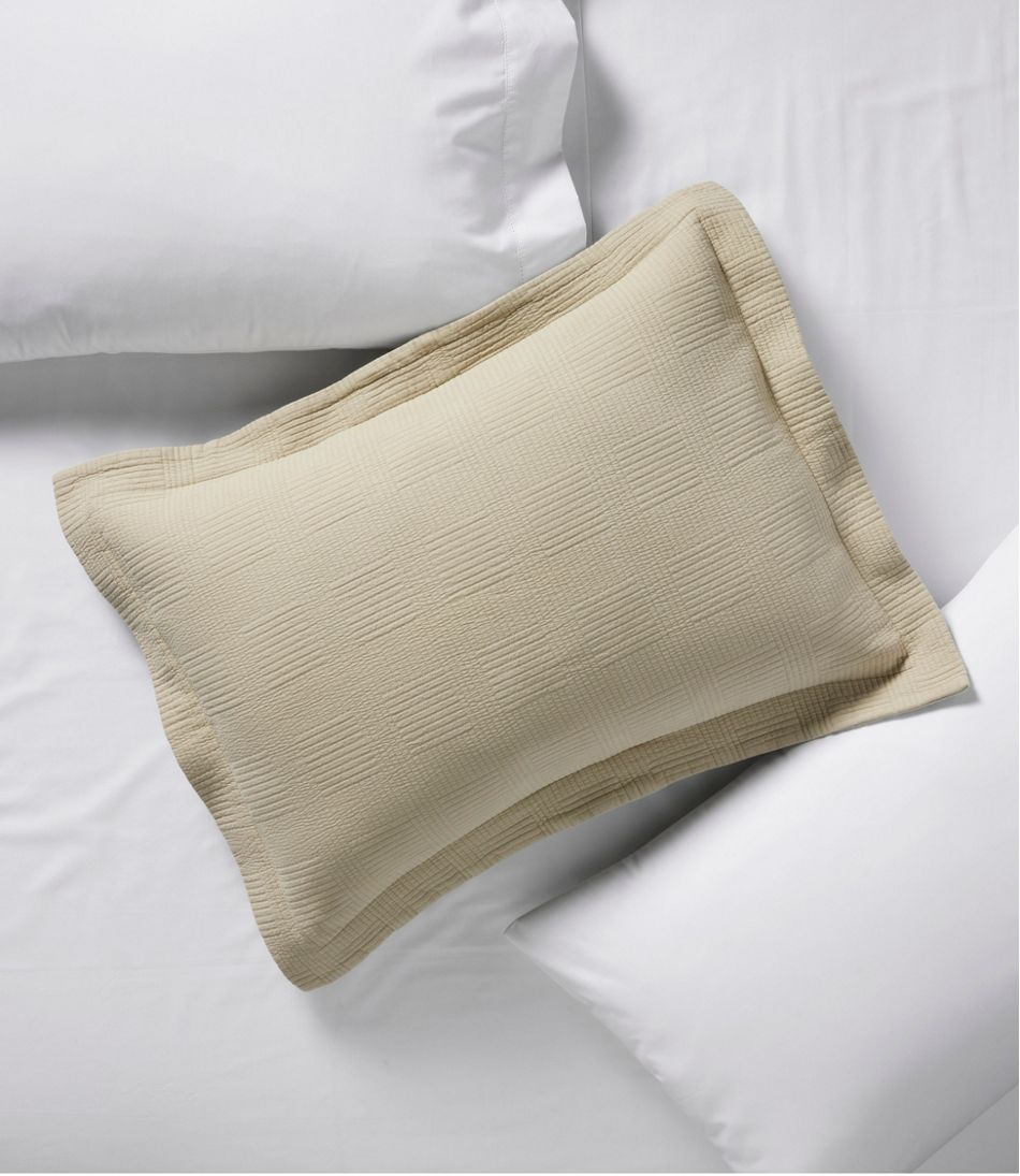 L.L.Bean Vintage Matelassé Sham HOME GOODS