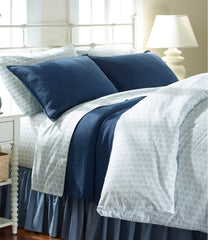 L.L.Bean Sunwashed Percale Comforter Cover, Print HOME GOODS