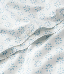 L.L.Bean Sunwashed Percale Comforter Cover, Print HOME GOODS
