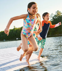 L.L.Bean Girls' Watersports Swimwear, One-Piece CLOTHING|SALE