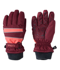 L.L.Bean Kids' Wintry Mix Waterproof Gloves CLOTHING