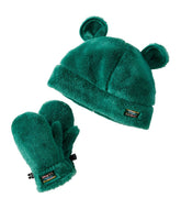 L.L.Bean Toddlers' Hi-Pile Hat and Mitten Set CLOTHING