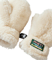 L.L.Bean Toddlers' Hi-Pile Hat and Mitten Set CLOTHING