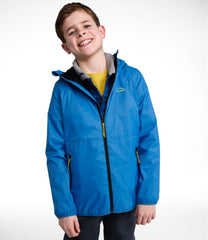L.L.Bean Kids' Wind and Rain Jacket, Lined OUTERWEAR