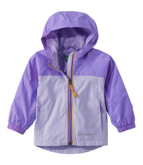 L.L.Bean Toddlers' Discovery Rain Jacket, Colorblock OUTERWEAR