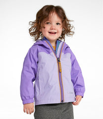 L.L.Bean Toddlers' Discovery Rain Jacket, Colorblock OUTERWEAR