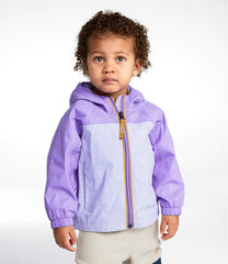 L.L.Bean Toddlers' Discovery Rain Jacket, Colorblock OUTERWEAR