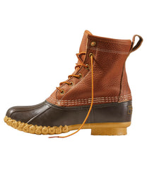 L.L.Bean Women's Bean Boots, 8" Flannel-Lined Insulated FOOTWEAR