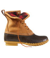 L.L.Bean Women's Bean Boots, 8" Fleece-Lined Insulated FOOTWEAR