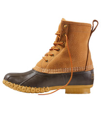 L.L.Bean Women's Bean Boots, 8" Fleece-Lined Insulated FOOTWEAR