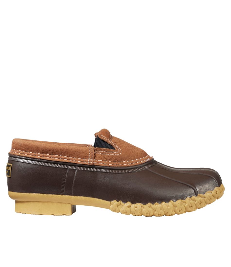 L.L.Bean Men's Bean Boots, Slip-On Rubber Mocs FOOTWEAR|SALE