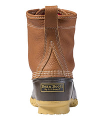L.L.Bean Men's Bean Boots 8", Flannel-Lined Insulated FOOTWEAR