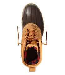 L.L.Bean Men's Bean Boots, 8" Fleece-Lined Insulated FOOTWEAR