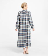 L.L.Bean Women's Scotch Plaid Flannel Nightgown CLOTHING
