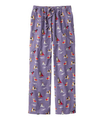 L.L.Bean Women's Flannel Sleep Pants, Print CLOTHING|SALE