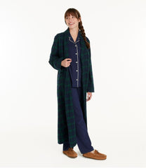 L.L.Bean Women's Scotch Plaid Flannel Robe CLOTHING