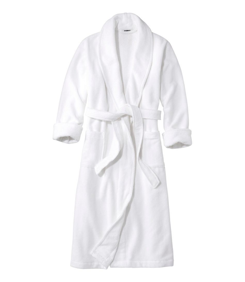 L.L.Bean Women's Soft Plush Terry Robe CLOTHING