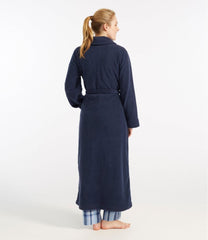 L.L.Bean Women's Winter Fleece Robe, Wrap-Front CLOTHING