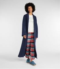 L.L.Bean Women's Winter Fleece Robe, Wrap-Front CLOTHING