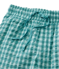 L.L.Bean Women's Bean's Seacoast Seersucker Pajama Pant Set CLOTHING