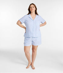 L.L.Bean Women's Bean's Seacoast Seersucker Short Set CLOTHING