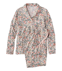 L.L.Bean Women's Super-Soft Shrink-Free Pajama Set, Button-Front CLOTHING