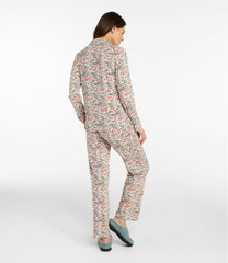 L.L.Bean Women's Super-Soft Shrink-Free Pajama Set, Button-Front CLOTHING