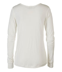 L.L.Bean Women's Silk Pointelle, Long-Sleeve Scoopneck CLOTHING