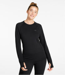 L.L.Bean Women's Heavyweight Base Layer Crew Top CLOTHING