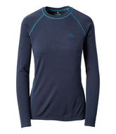 L.L.Bean Women's Cresta Midweight 250 Crew Top CLOTHING