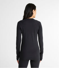 L.L.Bean Women's Cresta Midweight 250 Crew Top CLOTHING