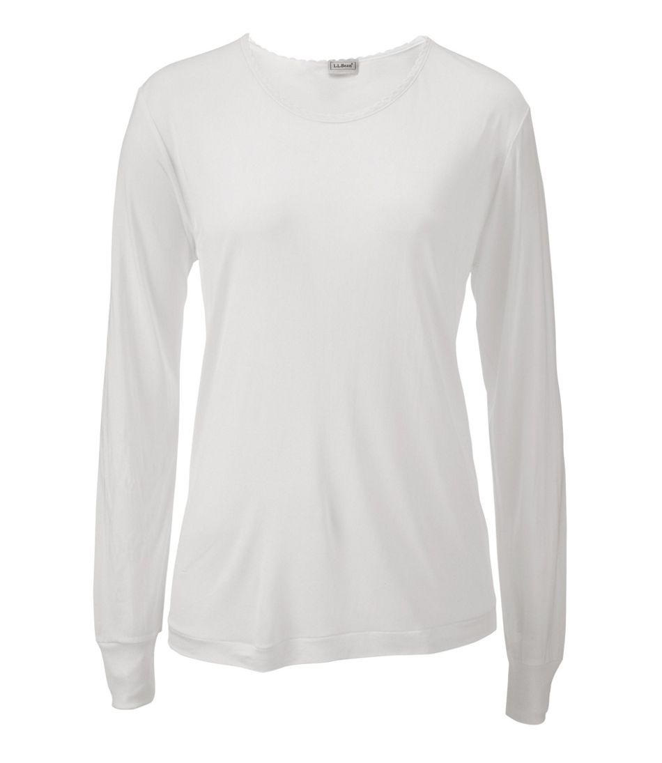 L.L.Bean Women's Silk Underwear, Scoopneck CLOTHING