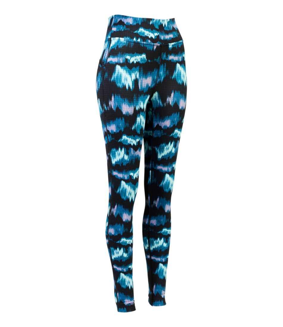 L.L.Bean Women's Heayweight Base Layer Pant, Print CLOTHING
