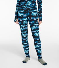 L.L.Bean Women's Heayweight Base Layer Pant, Print CLOTHING
