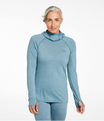 L.L.Bean Women's Cresta Ultralight 150 Hoodie, Stripe CLOTHING