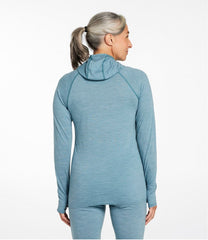 L.L.Bean Women's Cresta Ultralight 150 Hoodie, Stripe CLOTHING