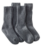L.L.Bean Adults' Merino Wool Ragg Socks, 10" 2-Pack CLOTHING|FOOTWEAR