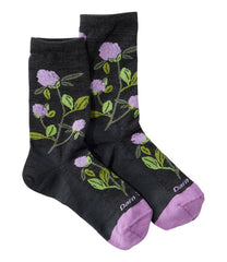L.L.Bean Women's Darn Tough Blossom Lifestyle Crew Socks CLOTHING|FOOTWEAR