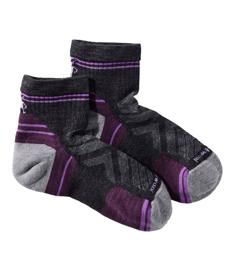 L.L.Bean Women's Smartwool Hike Targeted Cushion Ankle Socks CLOTHING|FOOTWEAR