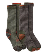 L.L.Bean Muck Heavyweight Merino Wool Blend Socks, Boot Height 2-Pack CLOTHING|FOOTWEAR|OUTDOOR EQUIPMENT