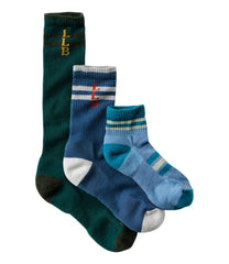 L.L.Bean Adults' Katahdin Hiker Socks, Stripe CLOTHING|FOOTWEAR|SALE