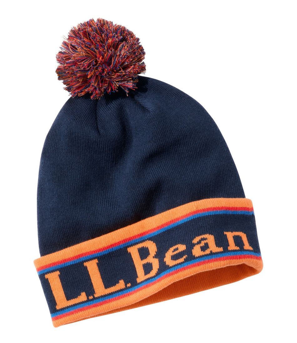 L.L.Bean Adults' Katahdin Pom Hat CLOTHING|OUTERWEAR