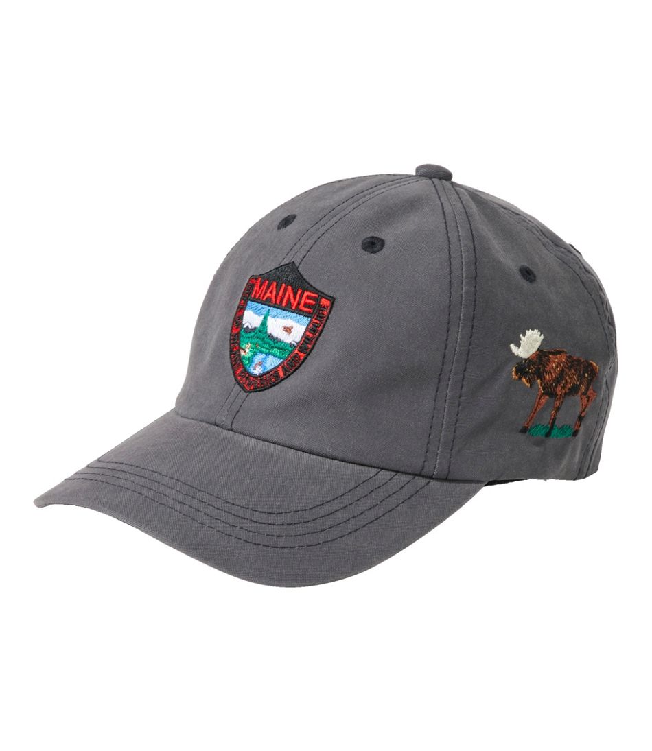 L.L.Bean Adults' Maine Inland Fisheries and Wildlife Baseball Cap, Moose CLOTHING|OUTERWEAR|OUTDOOR EQUIPMENT